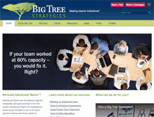 Tablet Screenshot of bigtreestrategies.com
